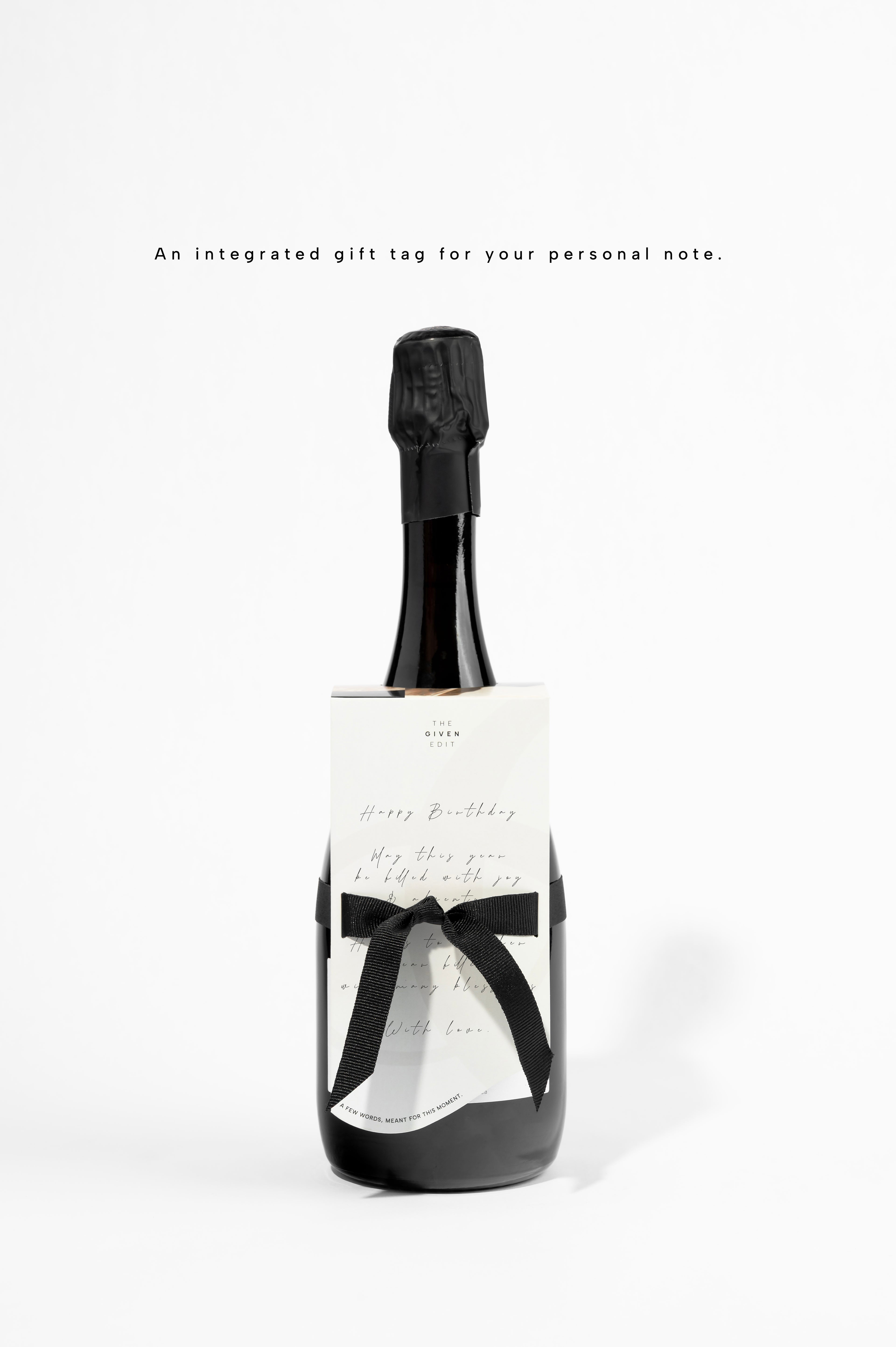 Set of 3 Premium Bottle Gift Tags - Moulded Pottery