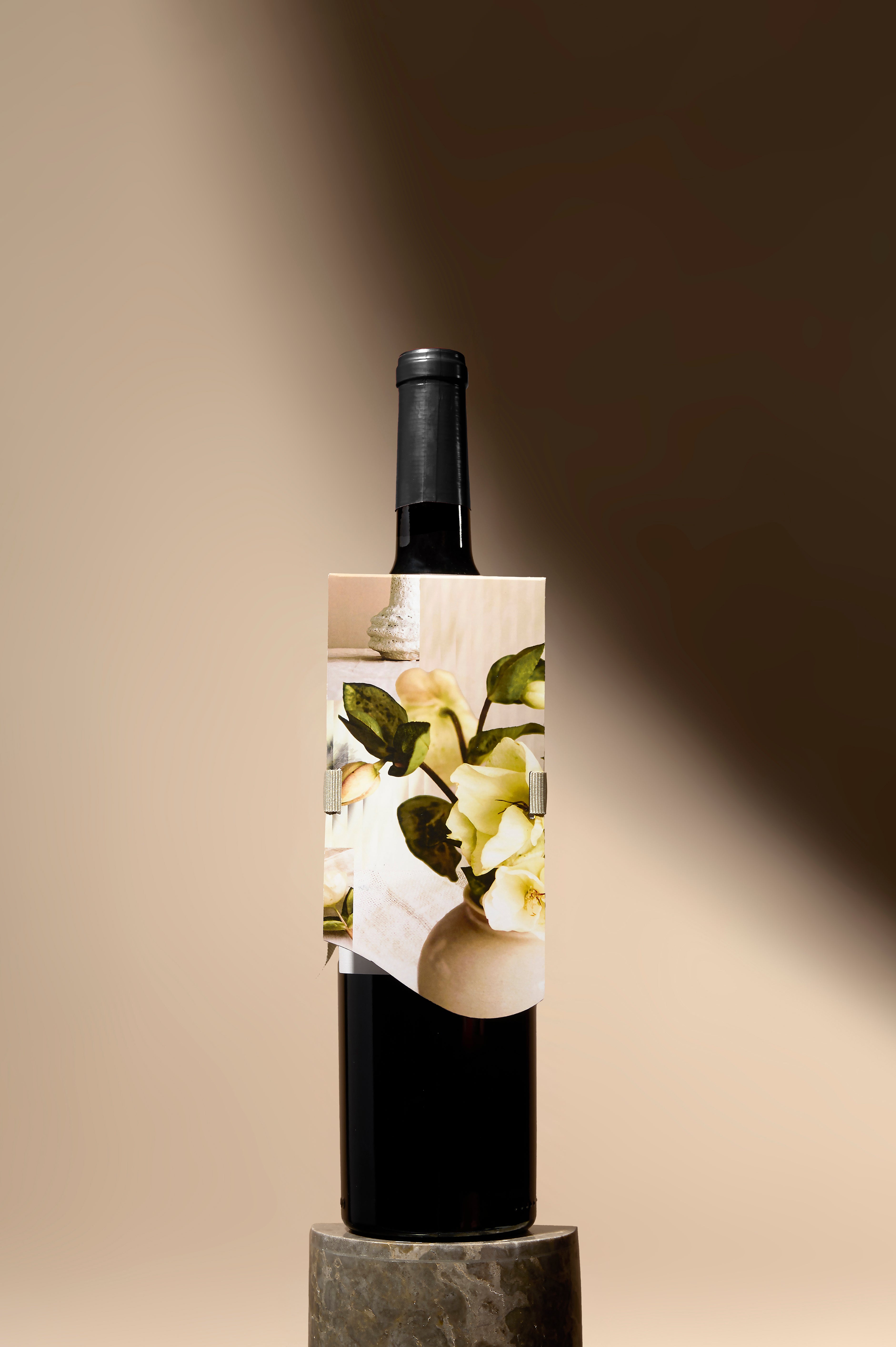 Set of 3 Premium Bottle Gift Tags - Soft Bloom